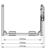 Wolf Tools WL452 4-koloms hefbrug 5,2 meter 5 ton APK - Afbeelding 2