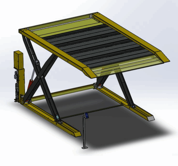 Parkeerlift schaarhefbrug NIEUW model 2000 kg super compact